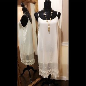 Peach Love California slip dress